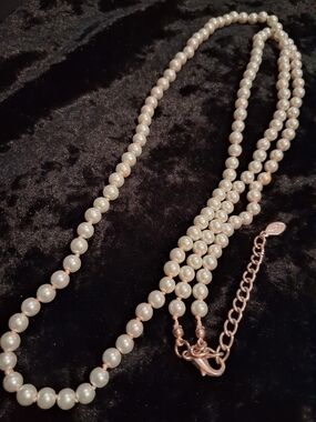 ALDO Cream Pearl Multi-Strand Necklace